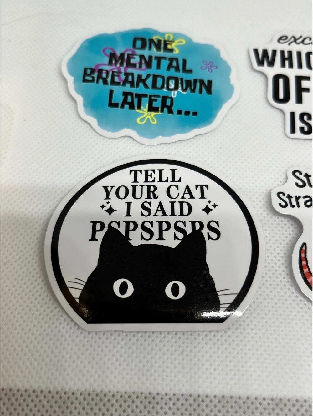 Sarcastic sticker pack for laptop, mug, et all
